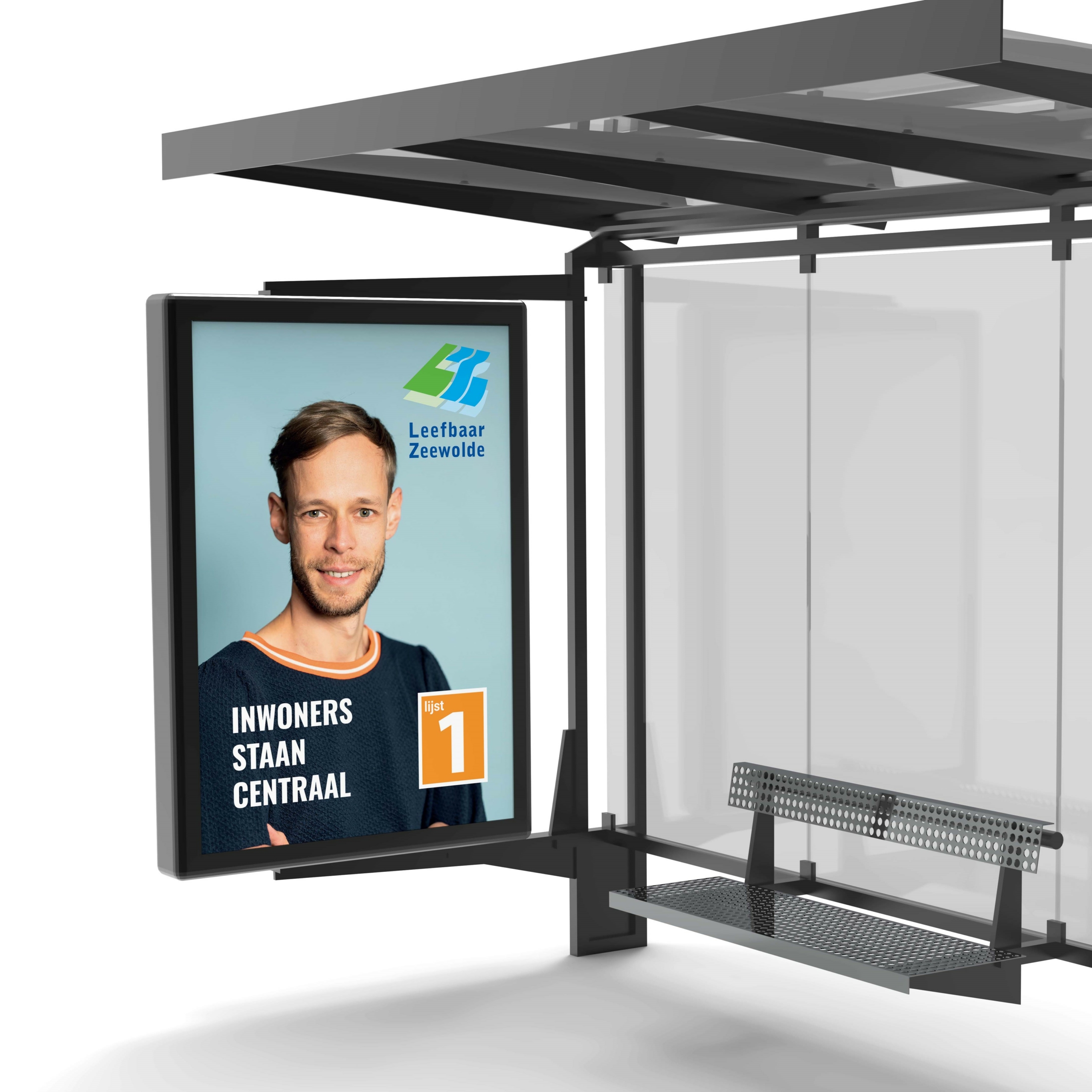 Bushokje kandidaatposter (2)
